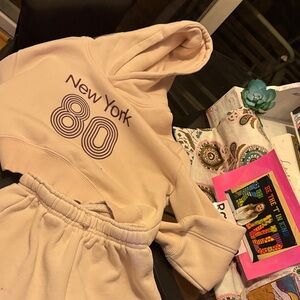 Zara Kids Cream Matching Set